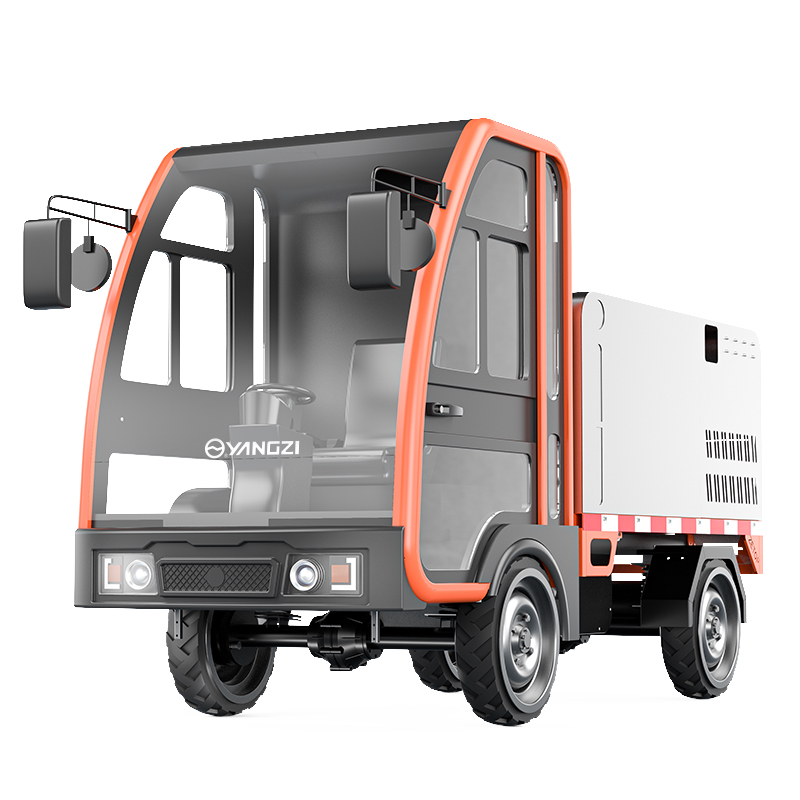 揚子YZ-GC003高壓清洗車(chē) 新能源電動(dòng)四輪路面沖洗車(chē)